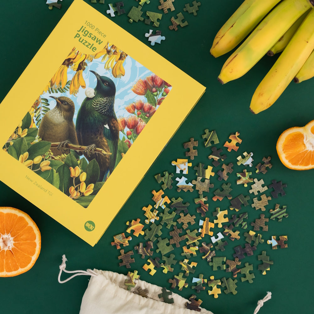 New Zealand Tui 1000 Piece Jigsaw Puzzle