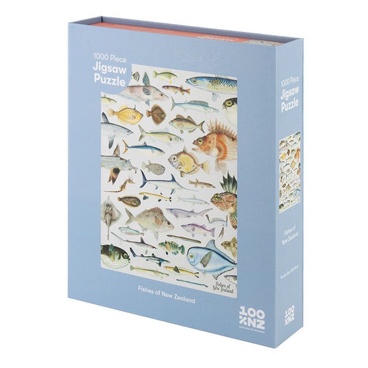 Fishes of New Zealand 1000 Piece Jigsaw Puzzle