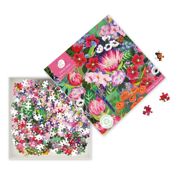 Bex Parkin Exotic Birds 1000 Piece Puzzle