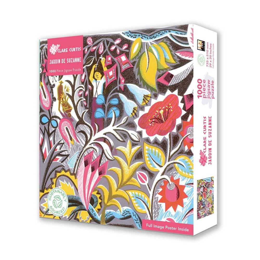 Clare Curtis: Jardin de Suzanne 1000 Piece Puzzle