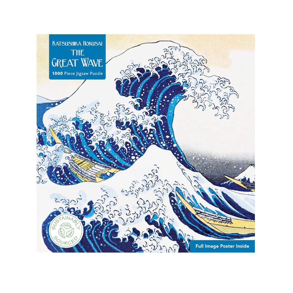 Hokusai: The Great Wave - 1000 Piece Puzzle