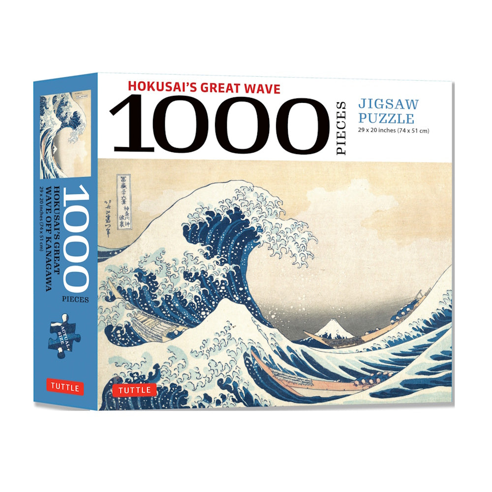 Hokusai's Great Wave 1000 Piece Puzzle