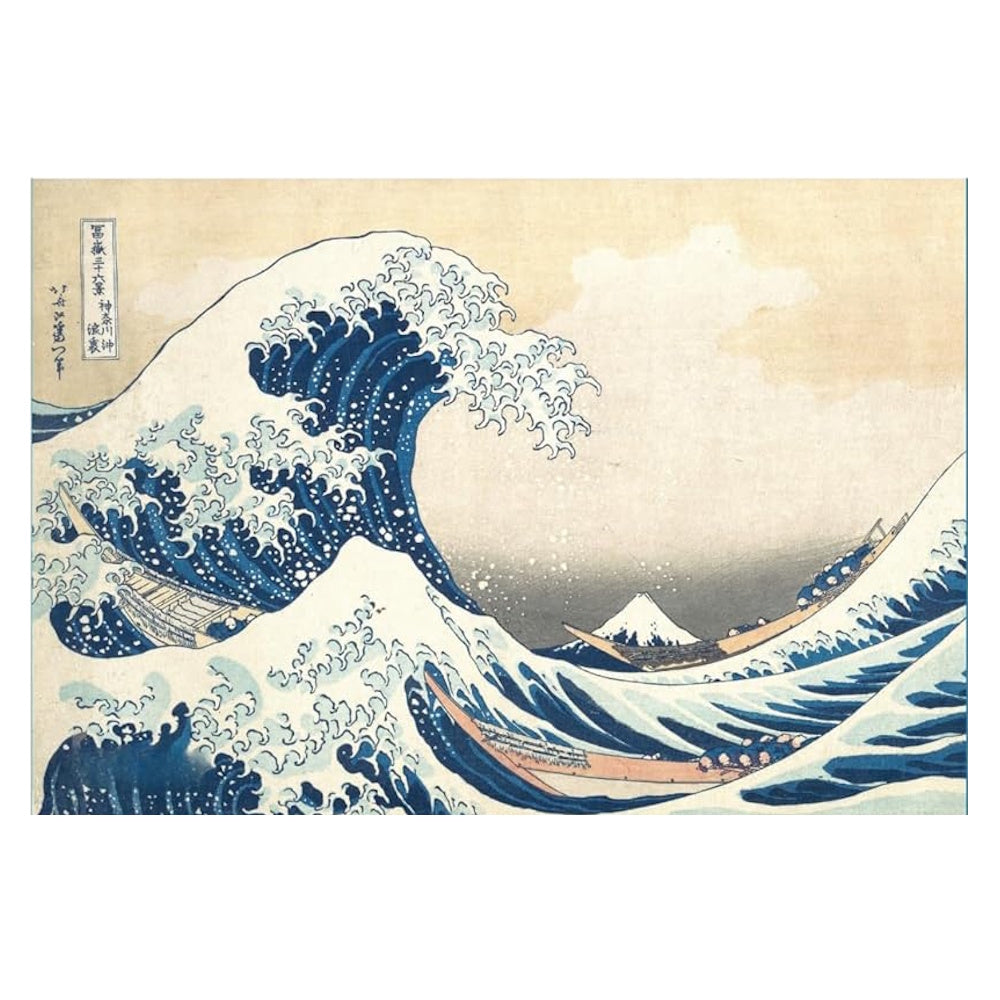 Hokusai's Great Wave 1000 Piece Puzzle