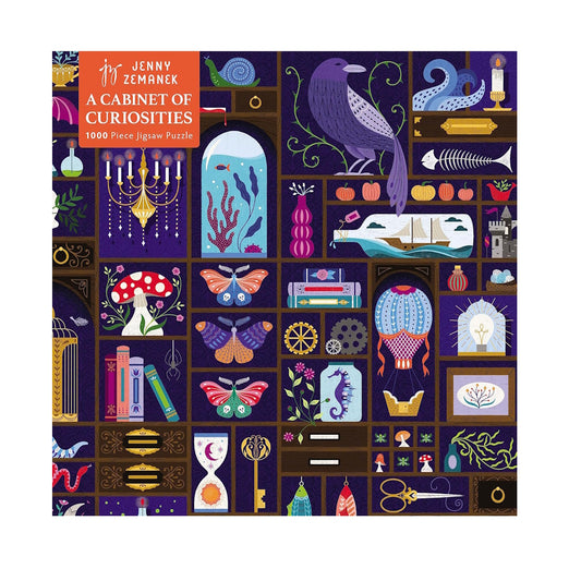 Jenny Zemanek: A Cabinet of Curiosities 1000 Piece Puzzle