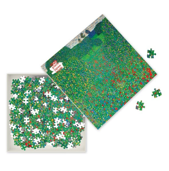 Gustav Klimt Poppy Field 1000 Piece Puzzle
