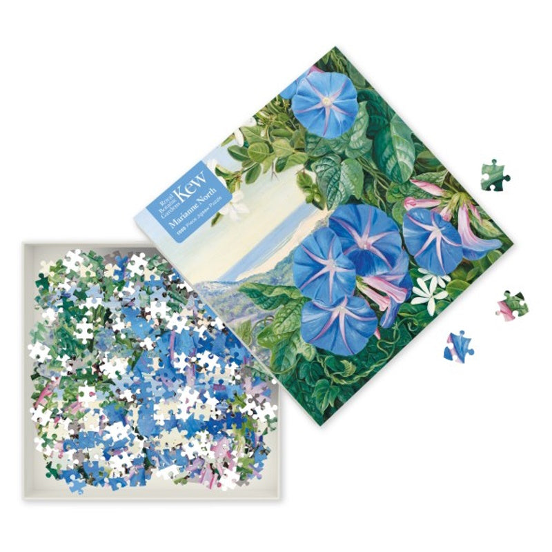 Marianne North Amatungula & Blue Ipomoea 1000 Piece Puzzle