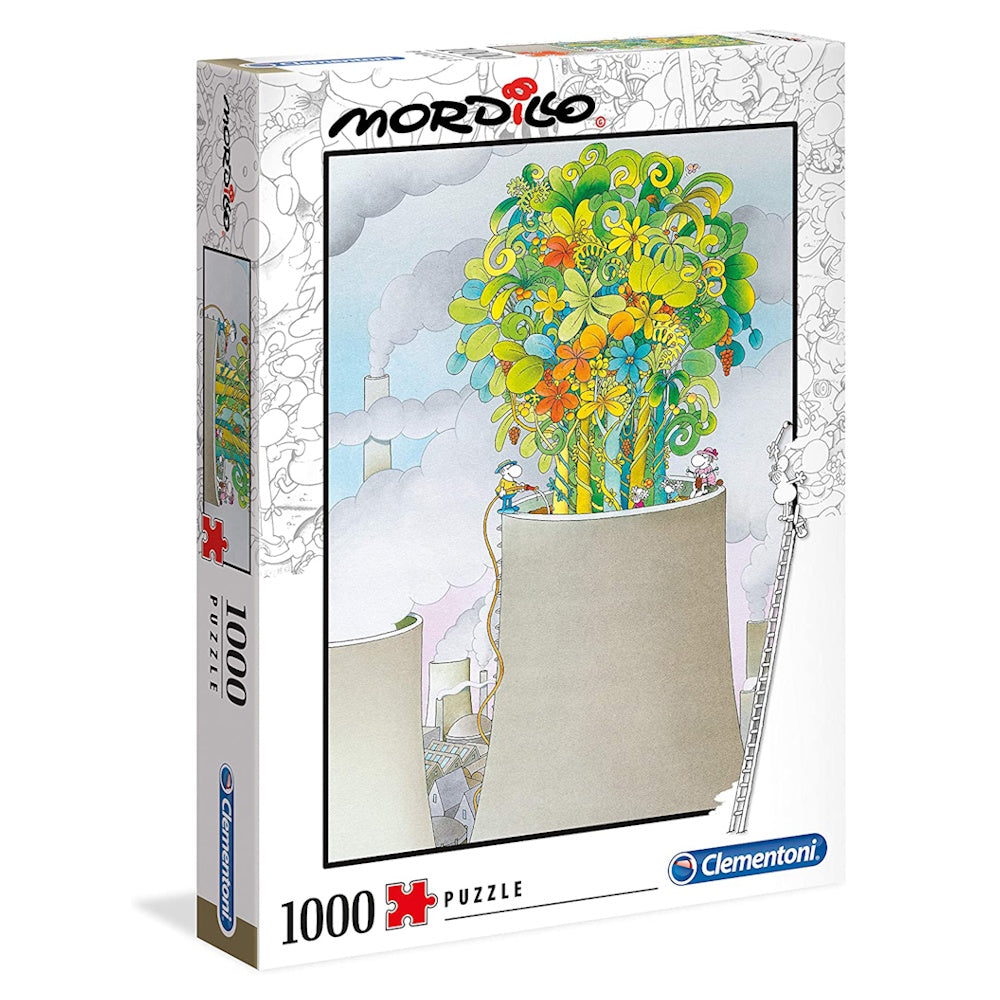 Clementoni 1000 Piece Puzzle - Mordillo: The Cure