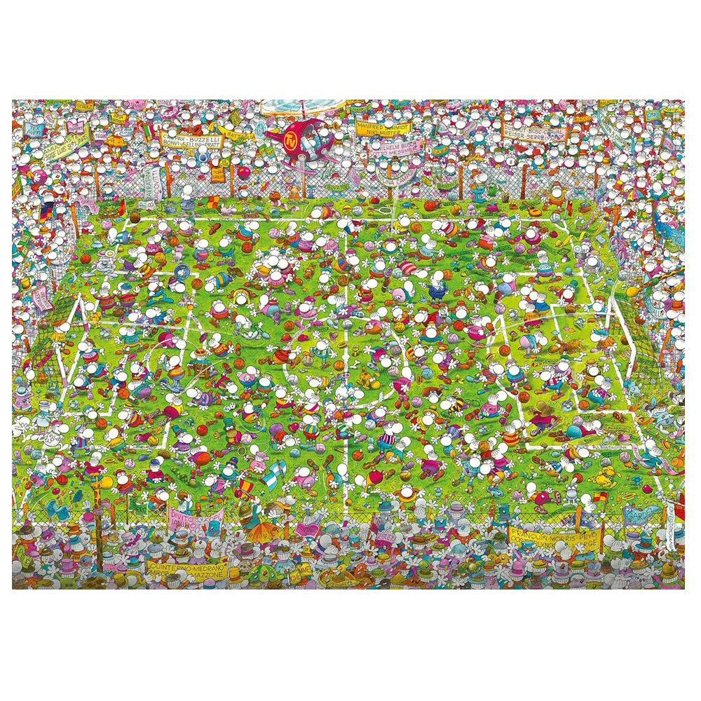 Clementoni 1000 Piece Puzzle - Mordillo: The Match