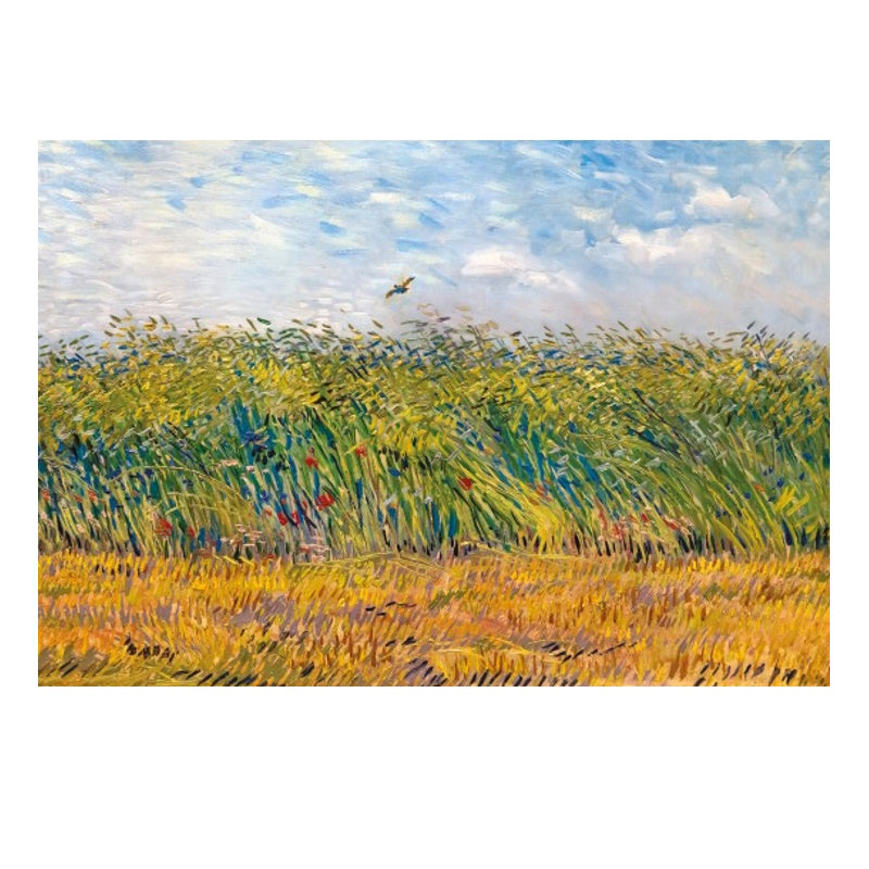 Van Gogh Wheat Field with a Lark 1000 Piece Puzzle