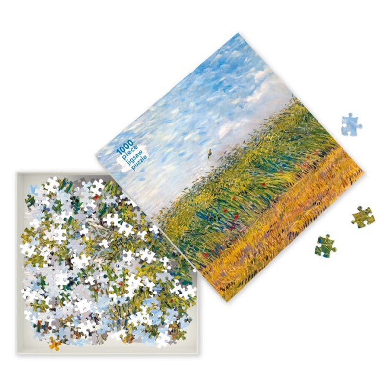 Van Gogh Wheat Field with a Lark 1000 Piece Puzzle