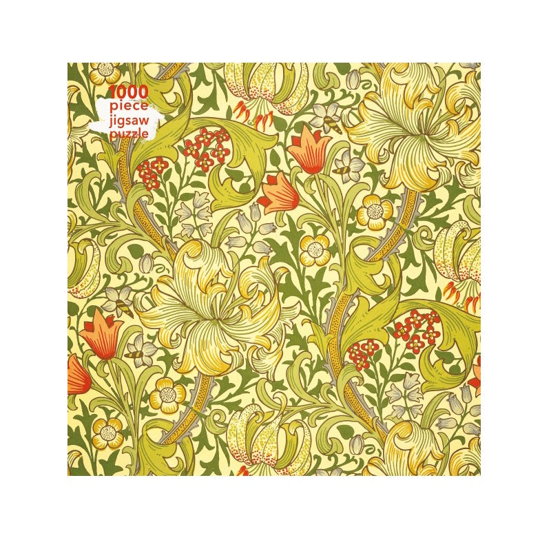 William Morris Gallery Golden Lily 1000 Piece Puzzle