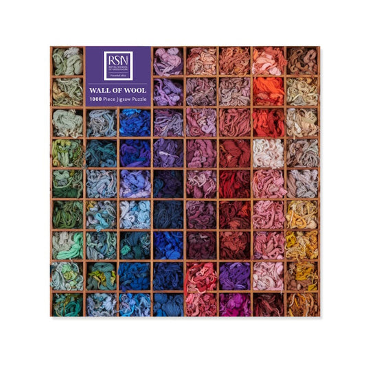 Royal School Of Needlework Wall Of Wool - 1000 Piece Puzzle