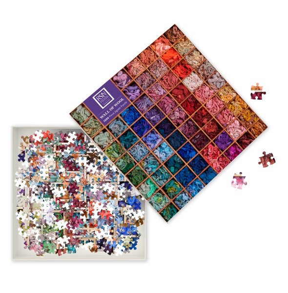 Royal School Of Needlework Wall Of Wool - 1000 Piece Puzzle