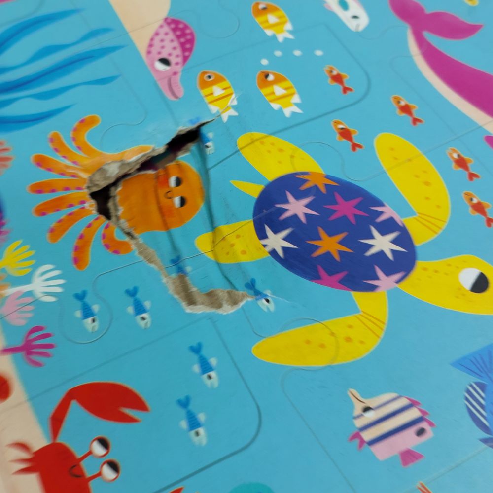 Ocean Party Lift-the-Flap Puzzle (Damaged Box)