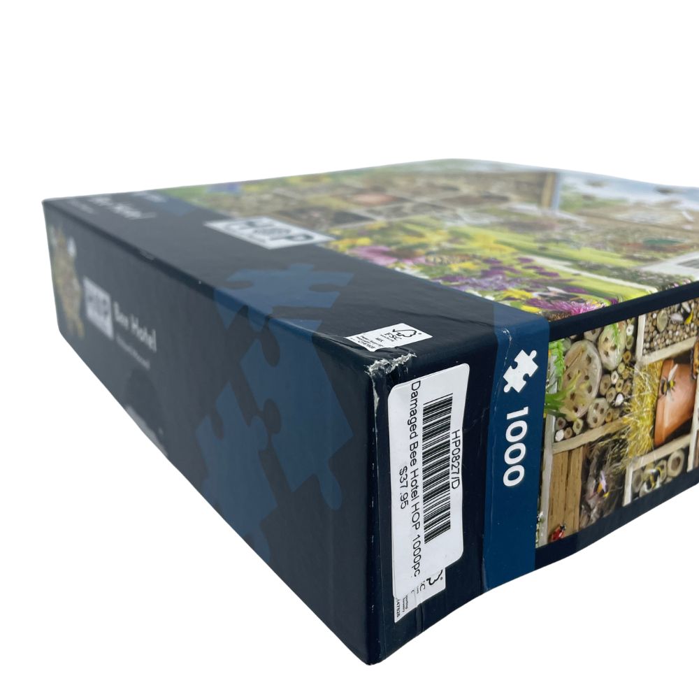 House of Puzzles 1000 Piece Puzzle - Bee Hotel (Damaged Box)