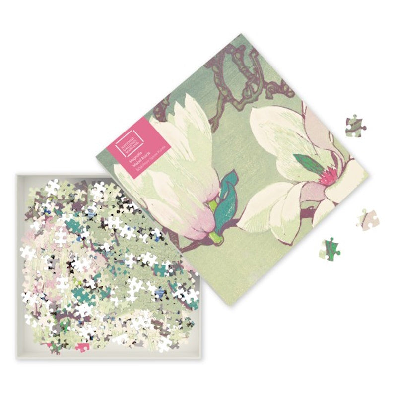 Mabel Royds Magnolia 500 Piece Puzzle
