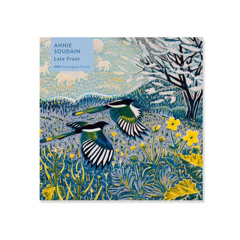 Annie Soudain Late Frost 500 Piece Puzzle