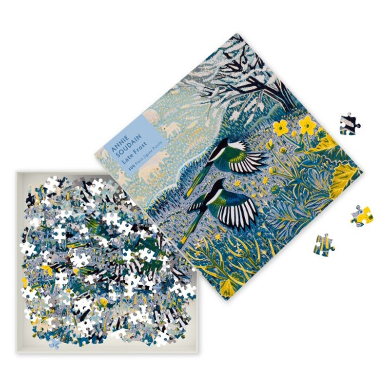 Annie Soudain Late Frost 500 Piece Puzzle