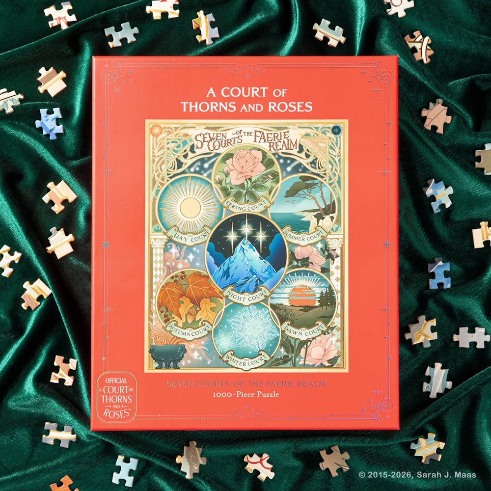 A Court of Thorns and Roses Official Seven Courts of the Faerie Realm 1000-Piece Puzzle (Preorder)