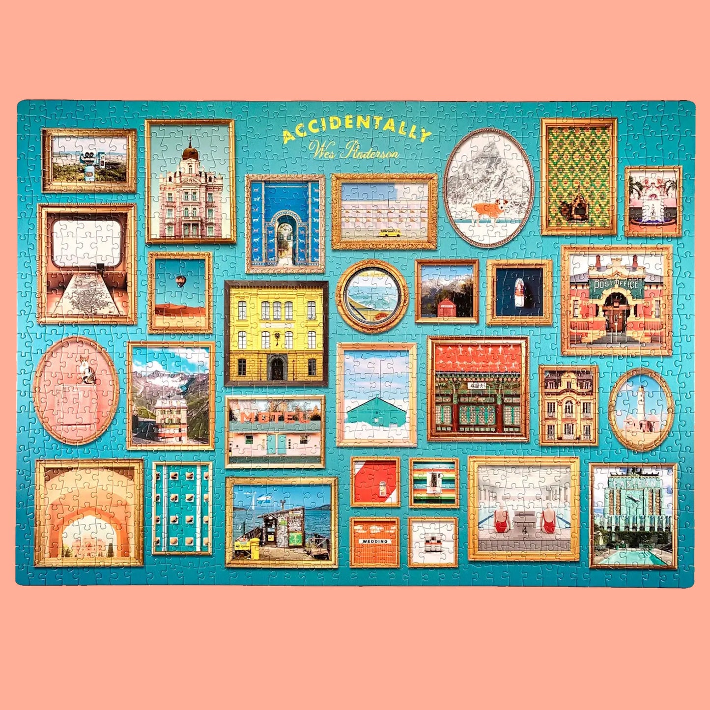 Accidentally Wes Anderson 1000 Piece Puzzle