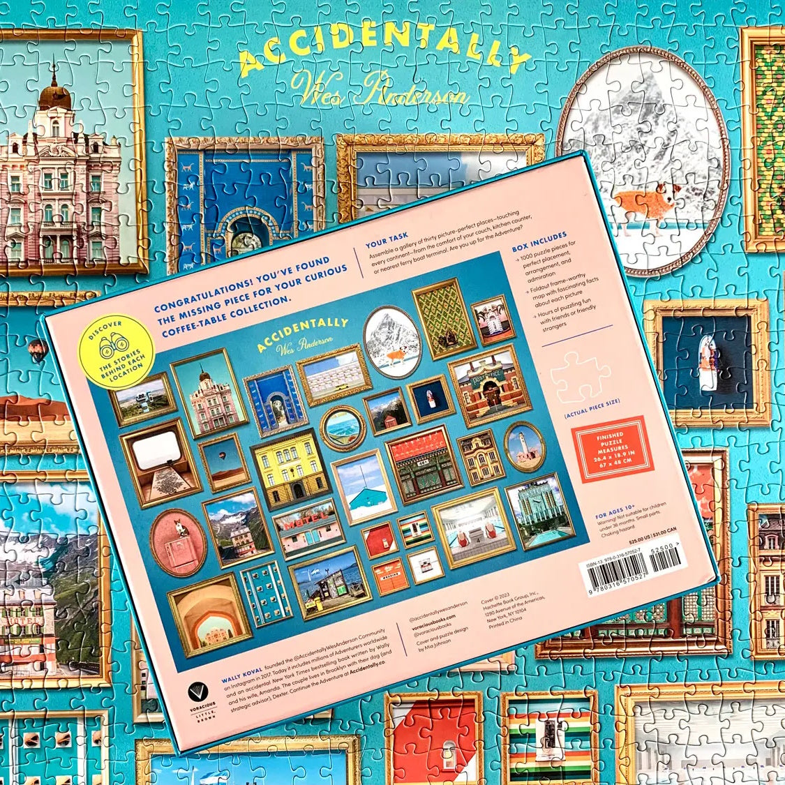 Accidentally Wes Anderson 1000 Piece Puzzle