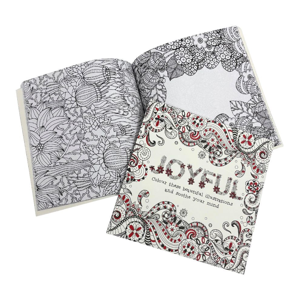 Joyful Colour Adult Colouring Book