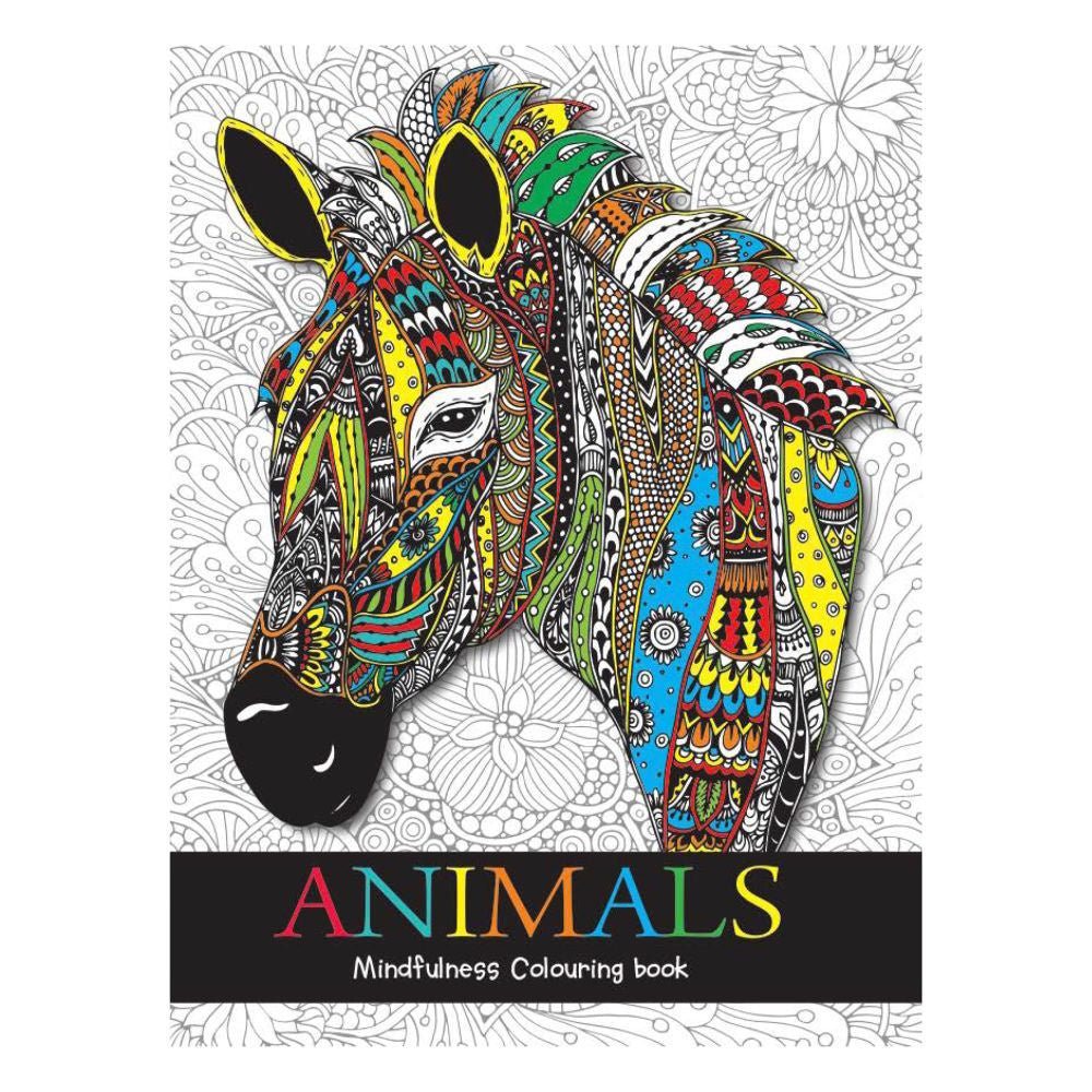 Mindfulness Adult Colouring Book - Animals