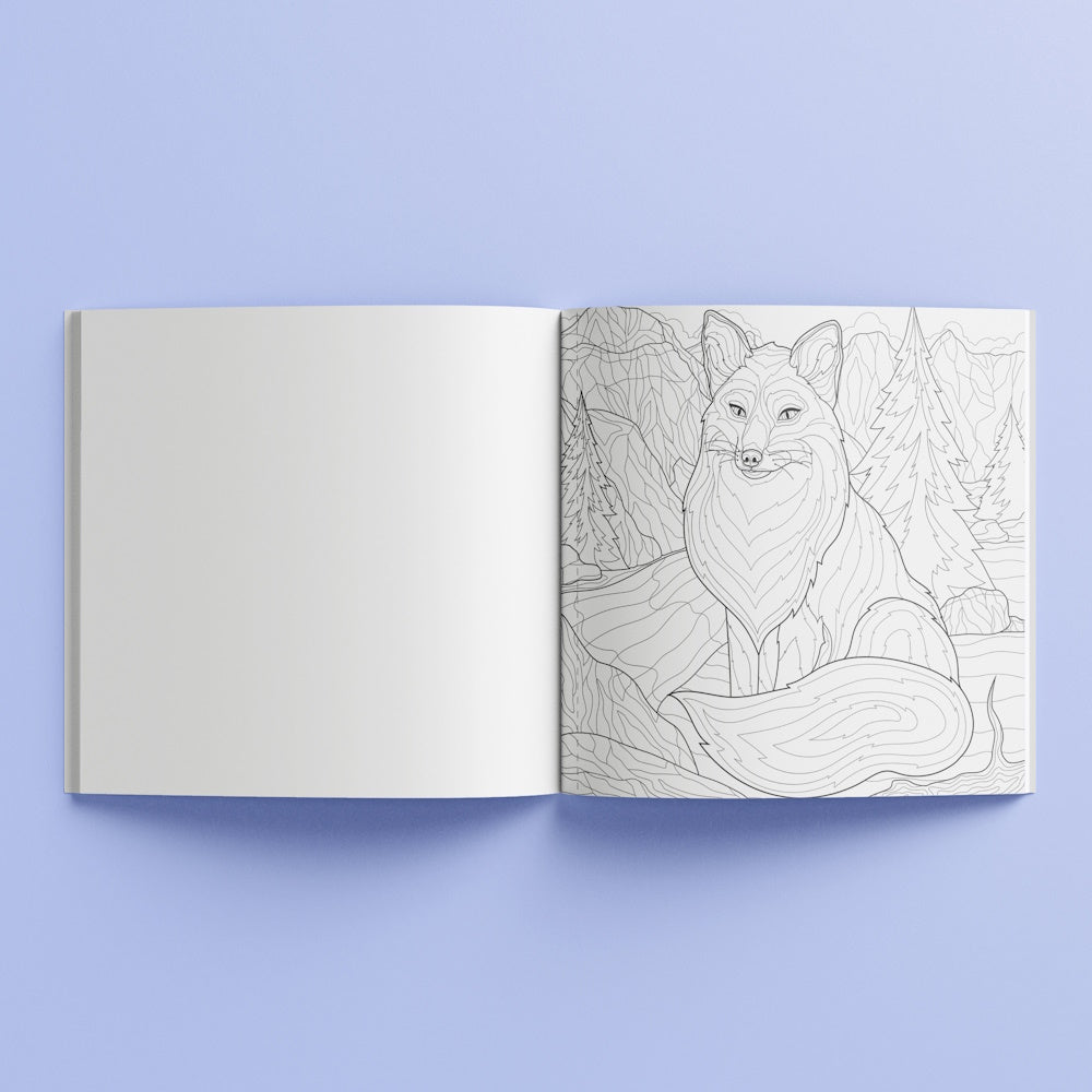 Art Maker Creative Colouring Book - Amazing Animals