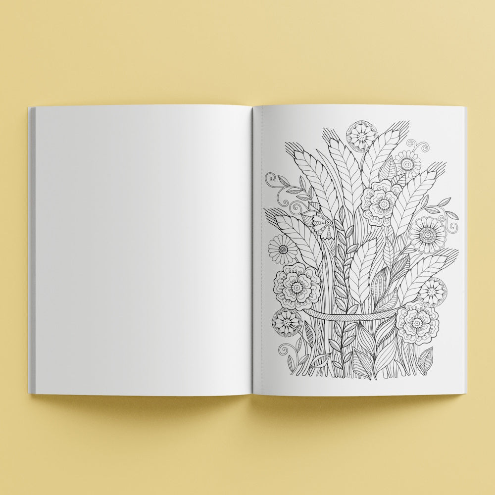 Art Maker Botanicals Colouring Book