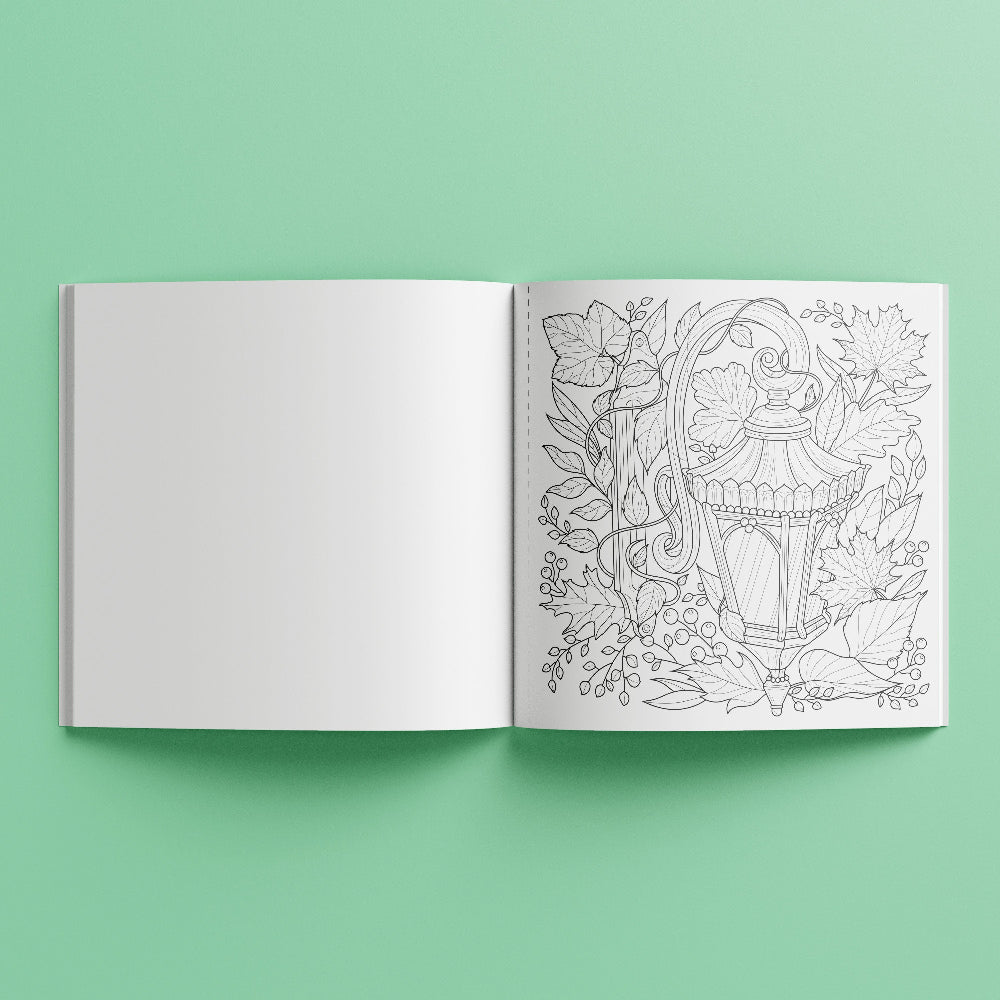 Art Maker Creative Colouring Book - Botanicals