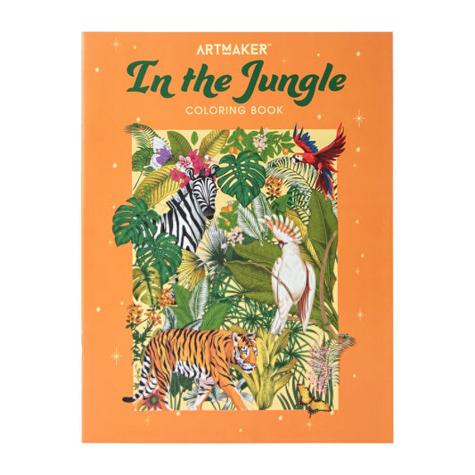 Art Maker Colouring Book - In the Jungle