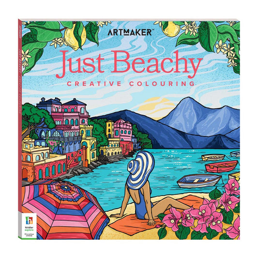 Art Maker Creative Colouring Book - Just Beachy