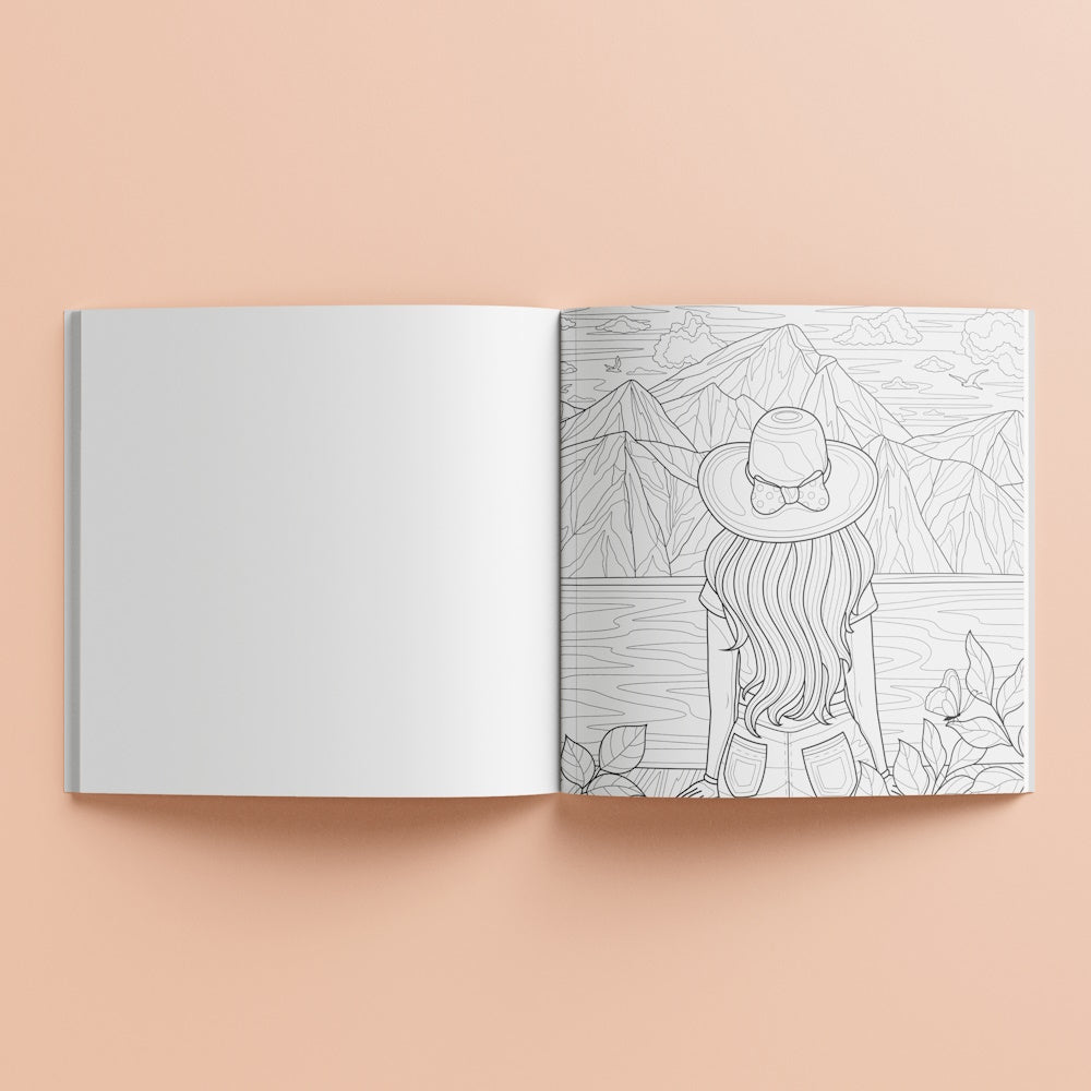 Art Maker Wild Wanders Colouring Book