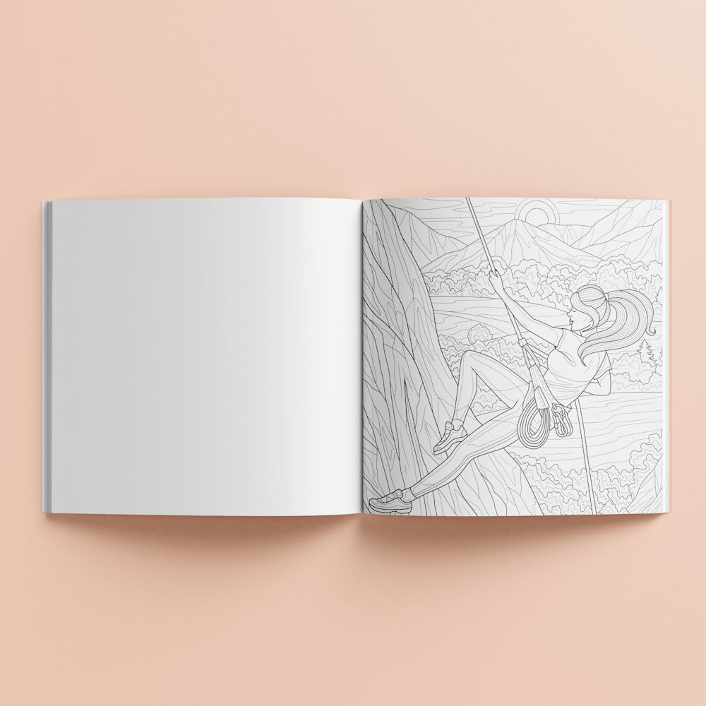 Art Maker Wild Wanders Colouring Book