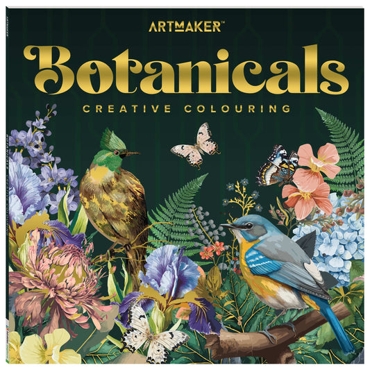 Art Maker Creative Colouring Book - Botanicals