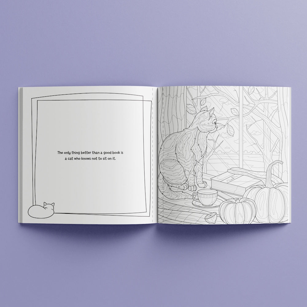 Art Maker Creative Colouring - Books & Cats