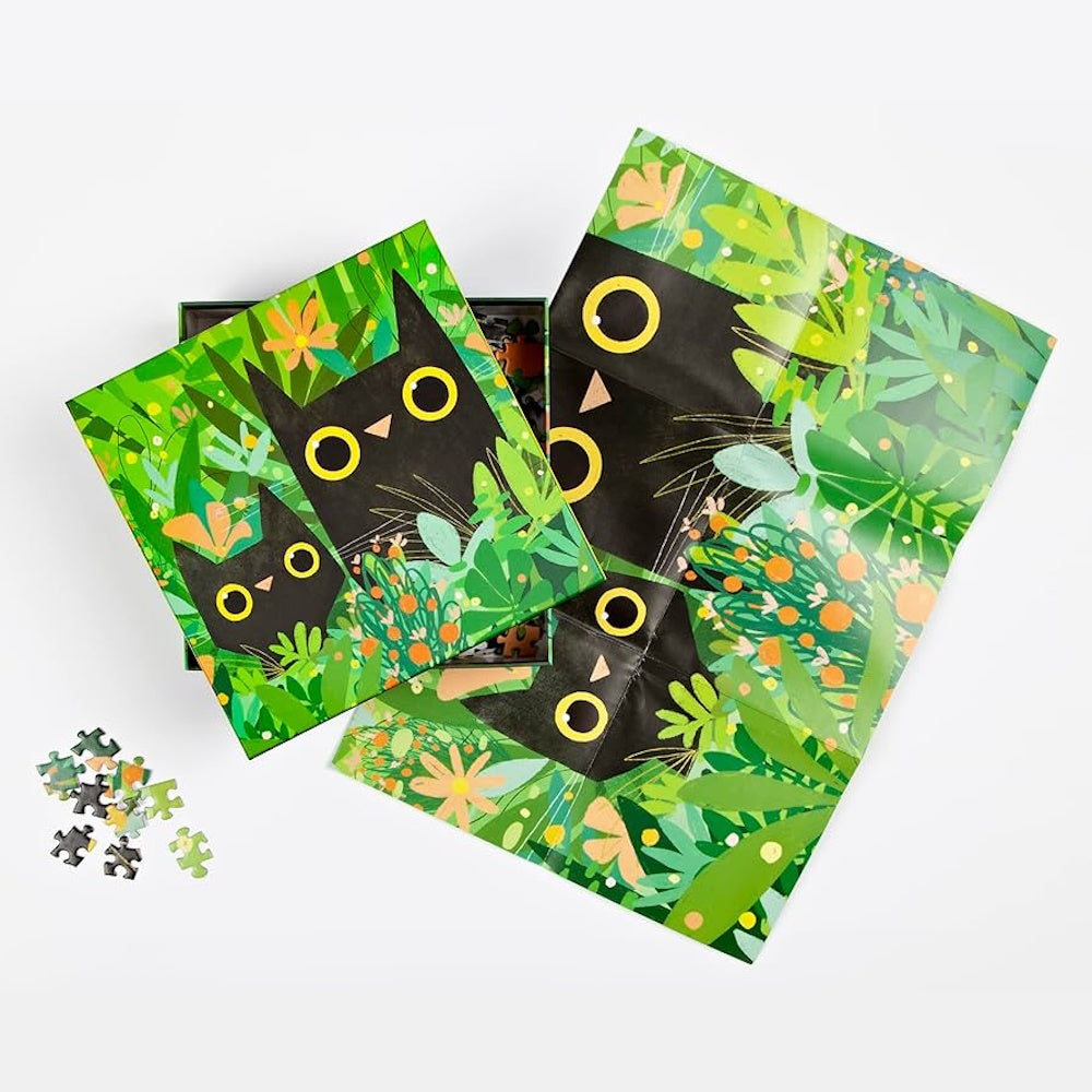 Black Cat Adventure 1000 Piece Puzzle