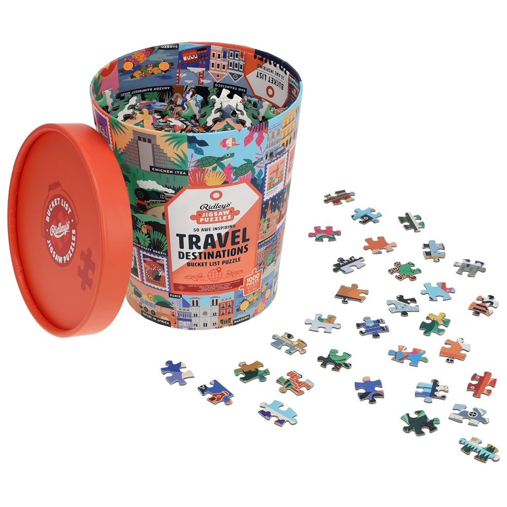 50 Must-Watch Movies Bucket List 1000 Piece Puzzle