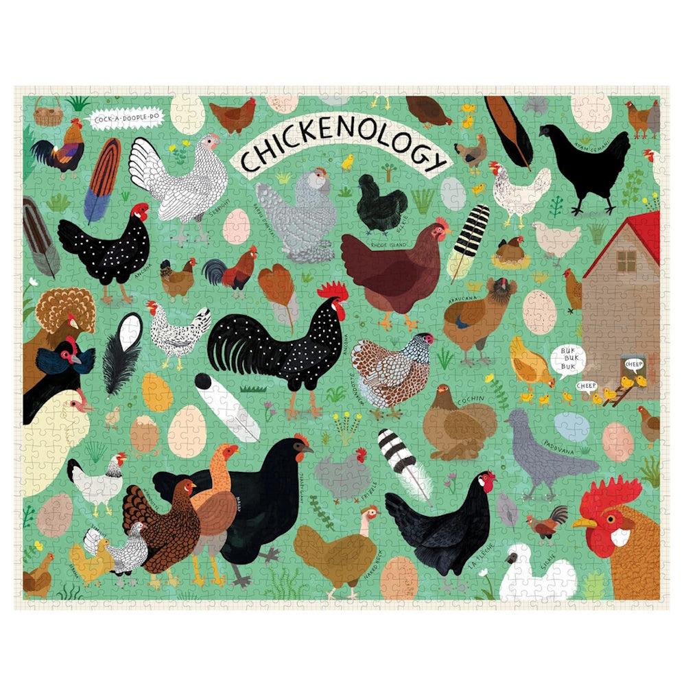 Chickenology 1000 Piece Puzzle