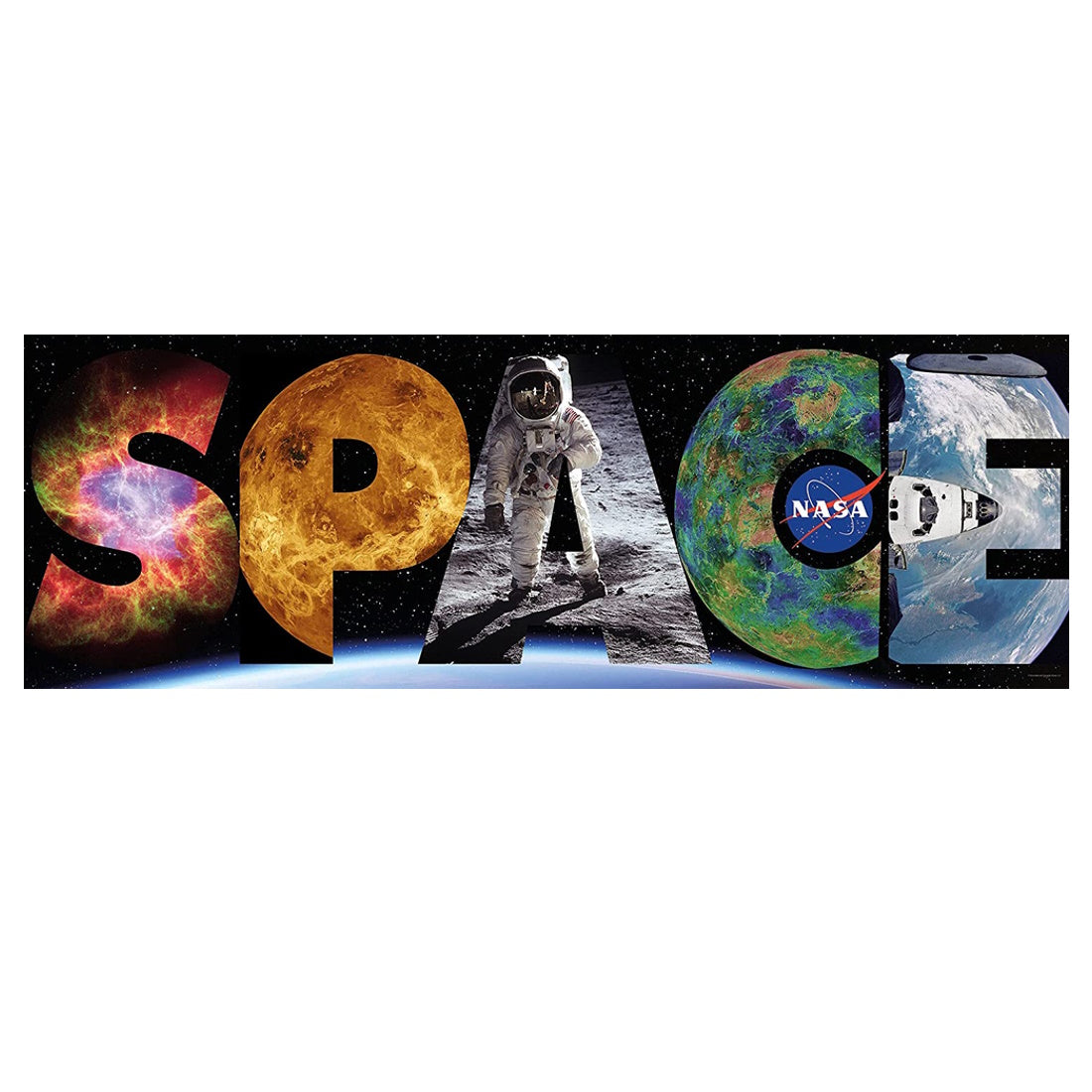 Clementoni 1000 Piece Jigsaw Puzzle - Space Panorama