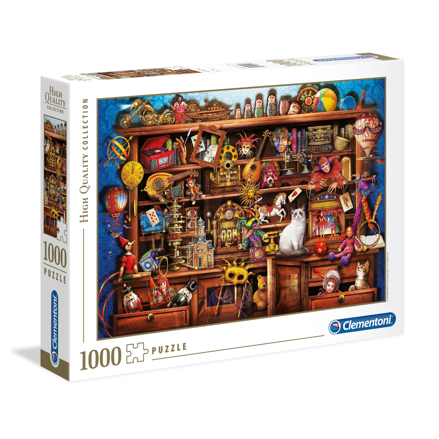 New York - Clementoni jigsaw puzzle, 1000 pieces - UNIKASHOP