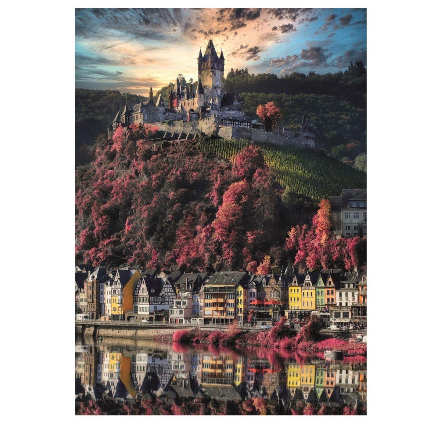 Clementoni 1000 Piece Jigsaw Puzzle - Cochem Castle