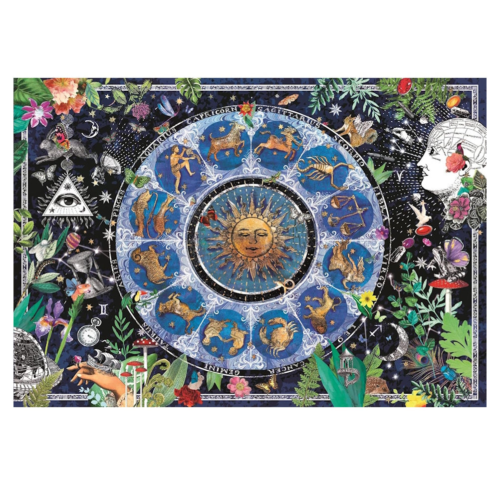 Clementoni 1000 Piece Puzzle - Astrological Chart