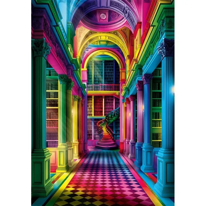 Clementoni 1000 Piece Jigsaw Puzzle - Colorboom Collection Athenaeum