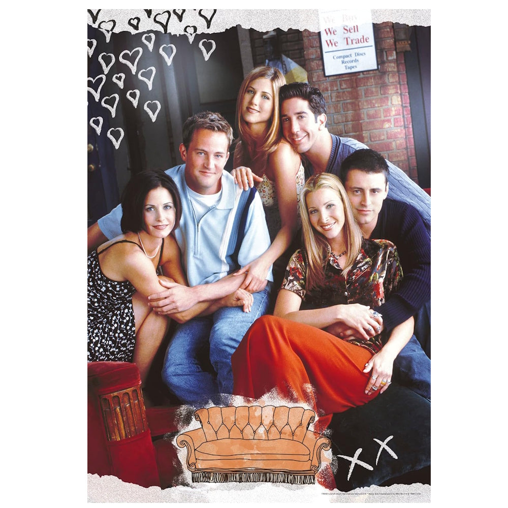 Clementoni 1000 Piece Jigsaw Puzzle - Friends