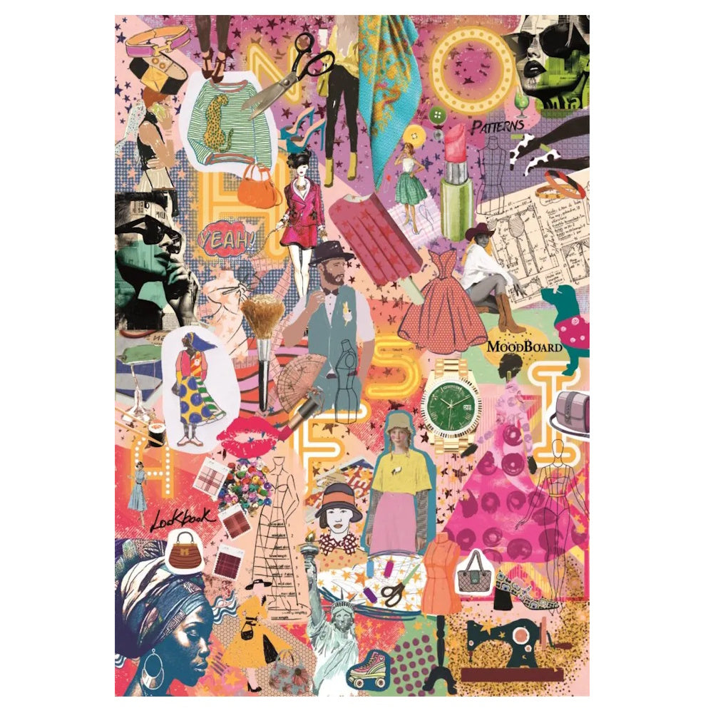 Clementoni 1000 Piece Puzzle - More is More: Fashion & Design