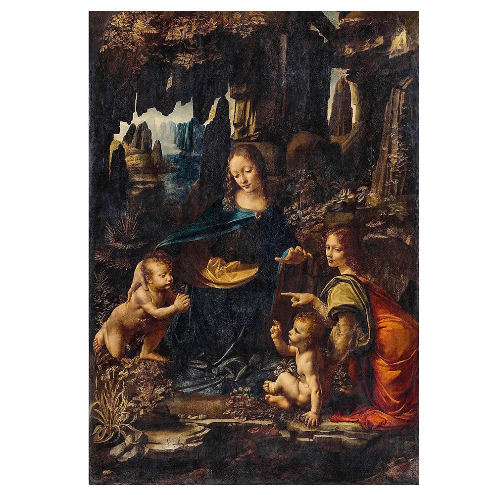 Clementoni Museum Collection 1000 Piece Puzzle - Leonardo, The Virgin of the Rocks