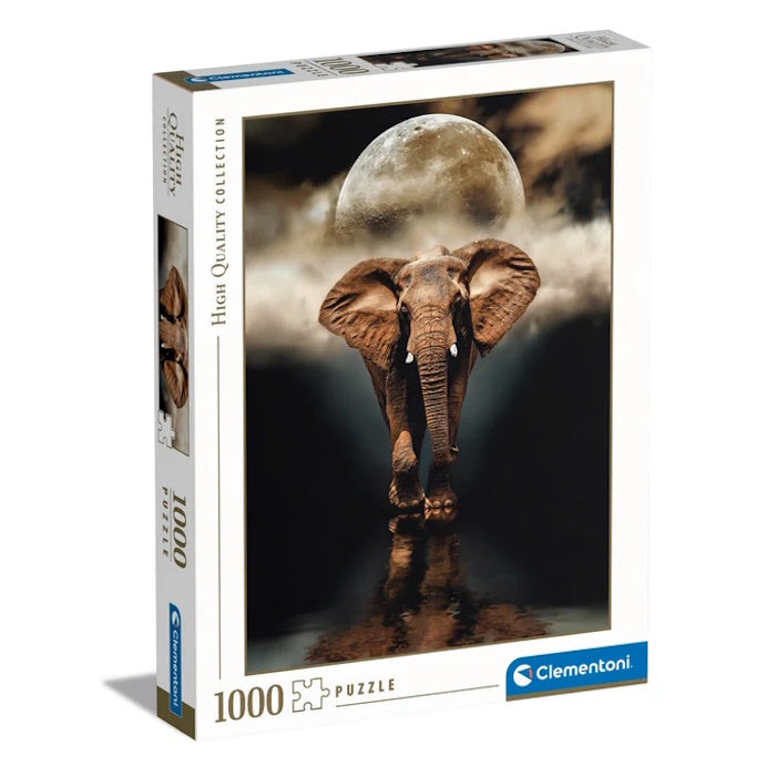Clementoni 1000 Piece Jigsaw Puzzle - The Elephant
