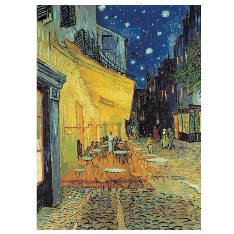 Clementoni Museum Collection 1000 Piece Puzzle - Cafe Terrace at Night