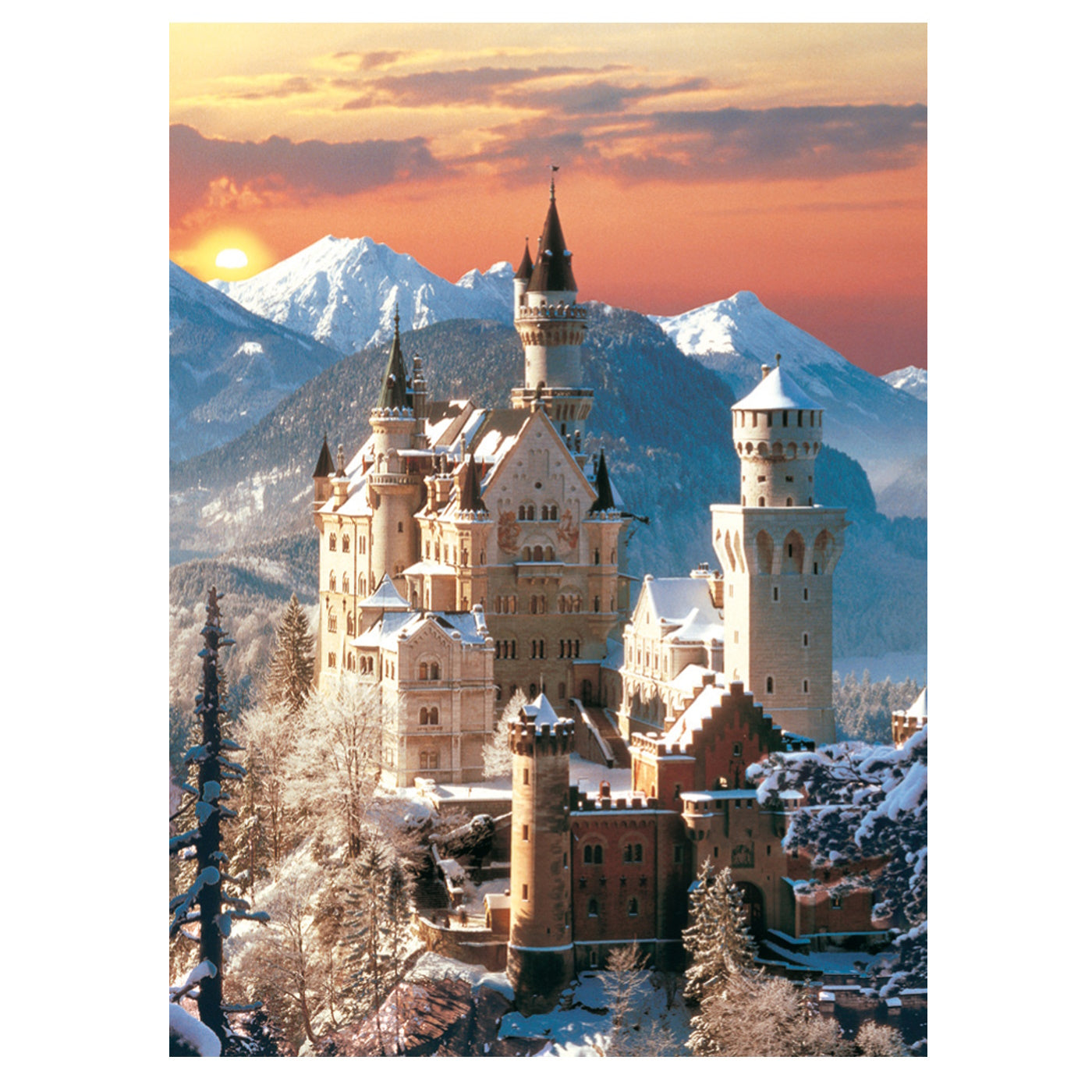 Clementoni 1500 Piece Jigsaw Puzzle - Neuschwanstein